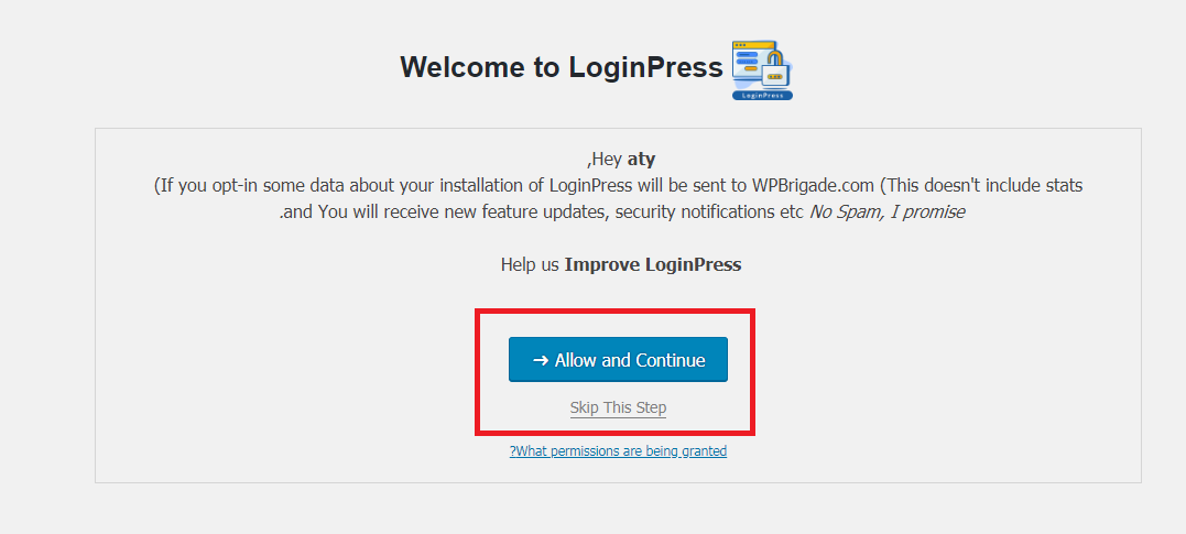 افزونه loginpress